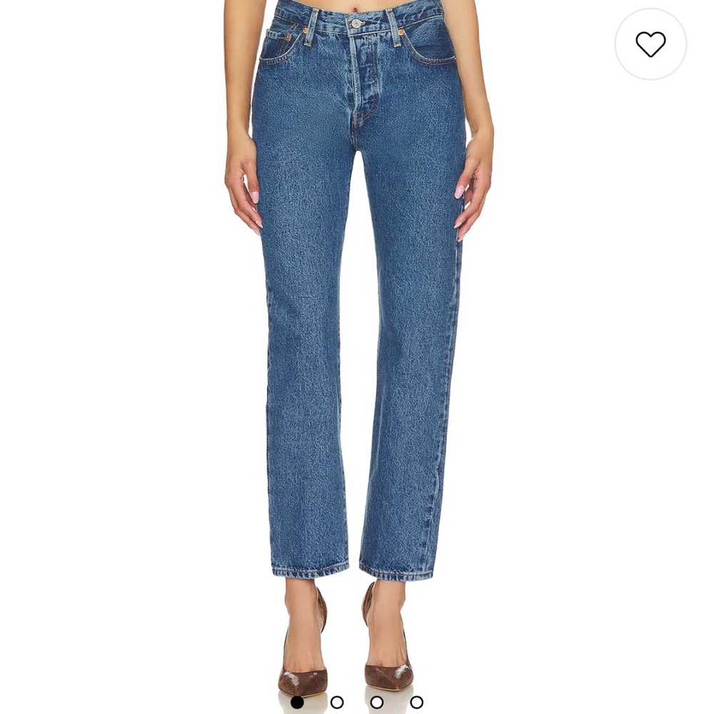 Levi's Women's Straight Leg Blue Jeans